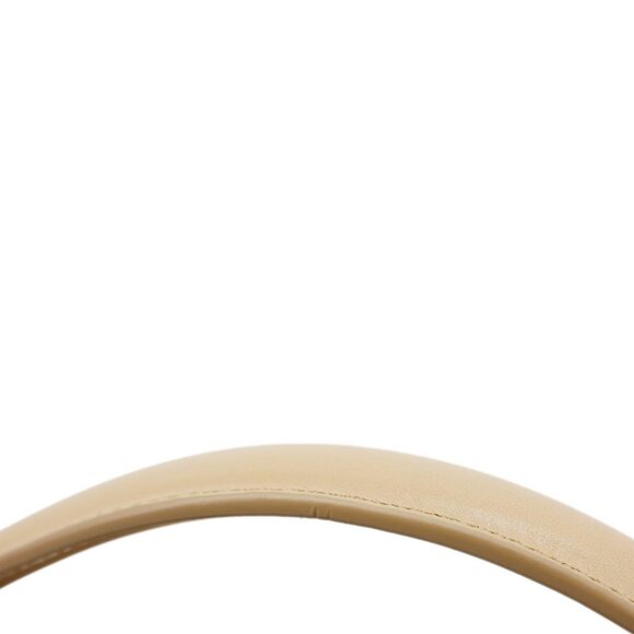 Yves Saint Laurent Cassandra Mini Leather Shoulder Bag Beige - Picture 12 of 15